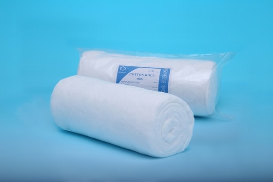 Medical Absorbent Cotton Wool Roll Absorbent 100% Cotton Gauze for